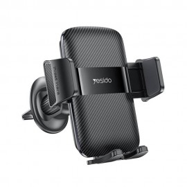 Стойка Yesido C251Carbon Fiber Panel 360° Universal Черна  