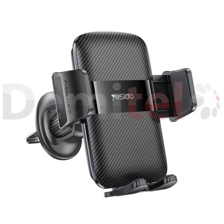 Стойка Yesido C251Carbon Fiber Panel 360° Universal Черна 