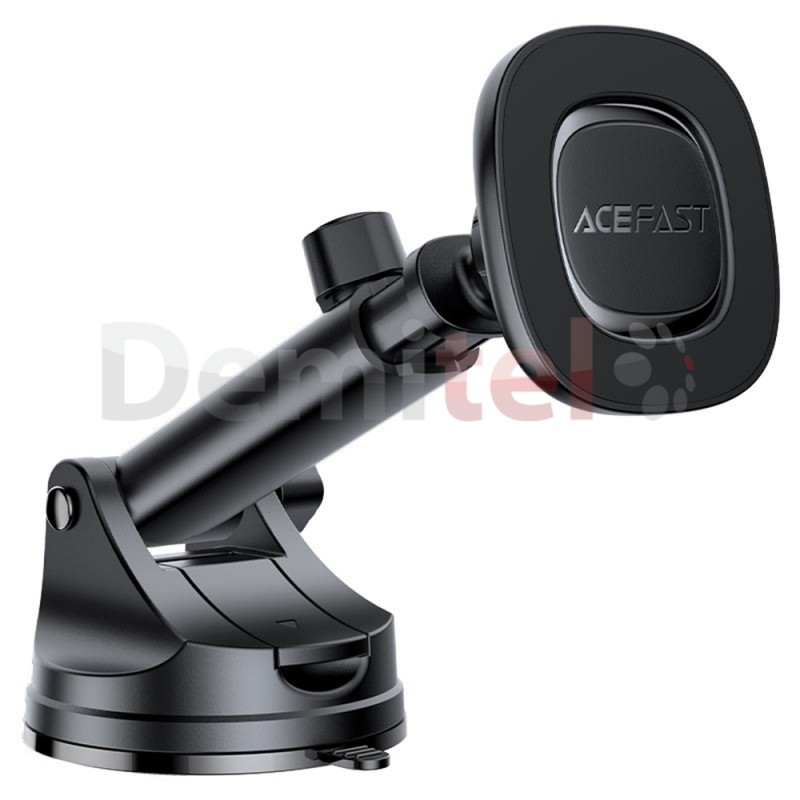 Стойка Acefast D54 Strong Magnetic Grip Telescopic Rod Non-Slip Pad Черна