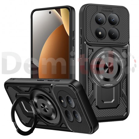 Калъф за Xiaomi Redmi Note 15 Pro Techsuit RuggedCam Черен