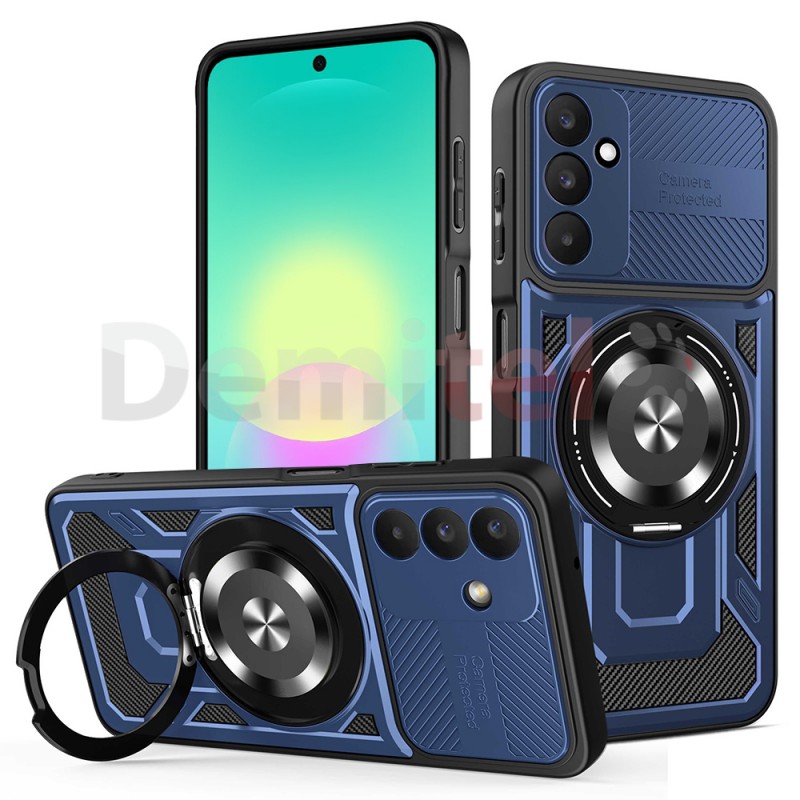 Калъф за Samsung Galaxy A27 Techsuit RuggedCam Син