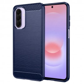 Калъф за Samsung Galaxy A27 Techsuit Carbon Silicone Син 