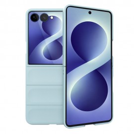 Калъф за Samsung Galaxy Z Flip 8 TechSuit Magic Shield Син 