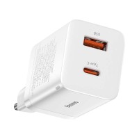 Зарядно Baseus Super Si Pro 1xUSB-C 1xUSB-A 30W Бя..