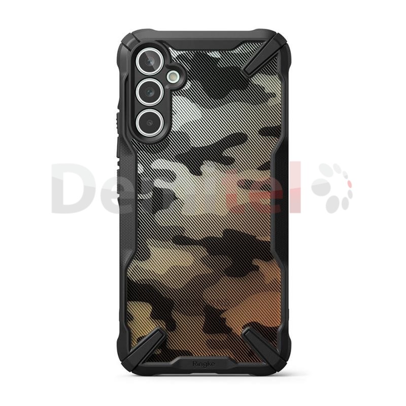 Калъф за Samsung Galaxy A34 Ringke Fusion X Камуфлажно Черен