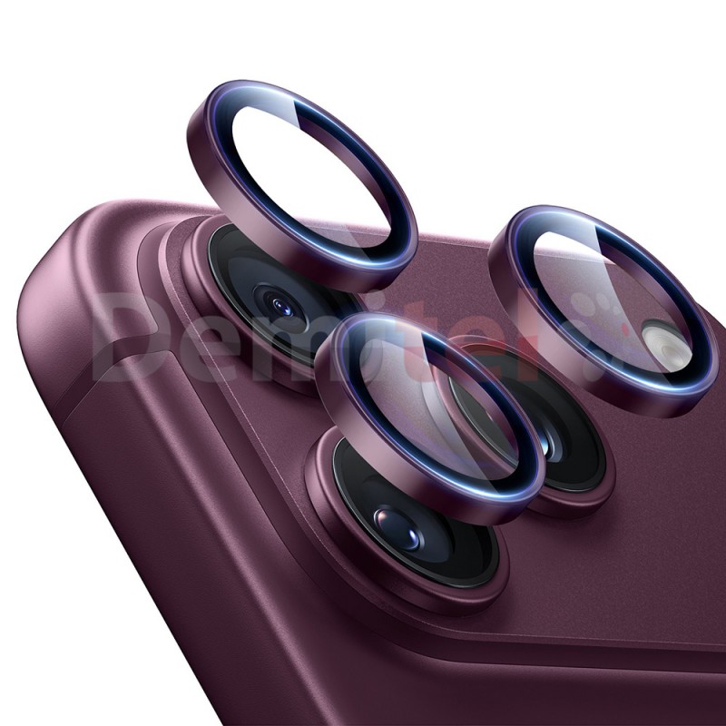 Протектор за камера за iPhone 17 Pro / 18 Pro / 18 Pro Max ESR Armorite Бордо