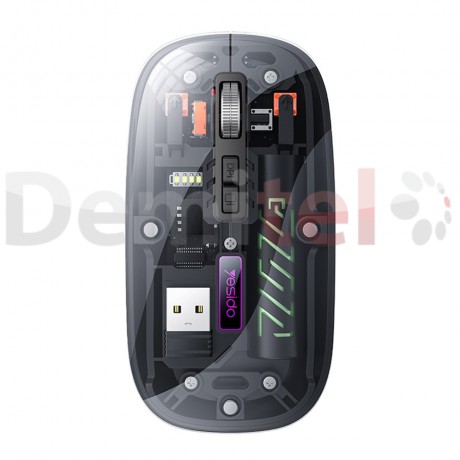 Безжична мишка Yesido KB29 Bluetooth + 2.4G 1600 DPI Черна