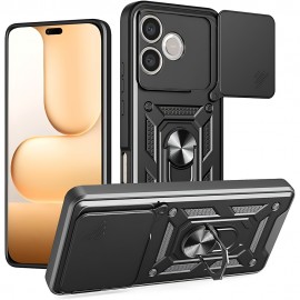  Калъф за Huawei Honor 600 Lite Armor CamShield Series Черен 