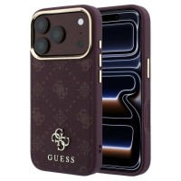 Калъф за iPhone 18 Pro / 17 Pro Guess Peony 4G Mag..