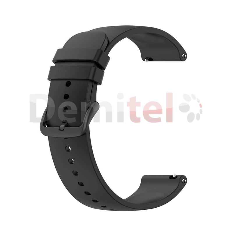 Каишка за Samsung Galaxy Watch 4/5/Active 2 / Huawei Watch GT 3 / GT 3 Pro Techsuit 20mm Черна