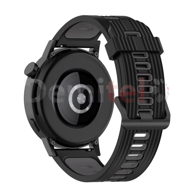 Каишка за Samsung Galaxy Watch 4/5/Active 2 / Huawei Watch GT 3 / GT 3 Pro Techsuit 20mm Черна